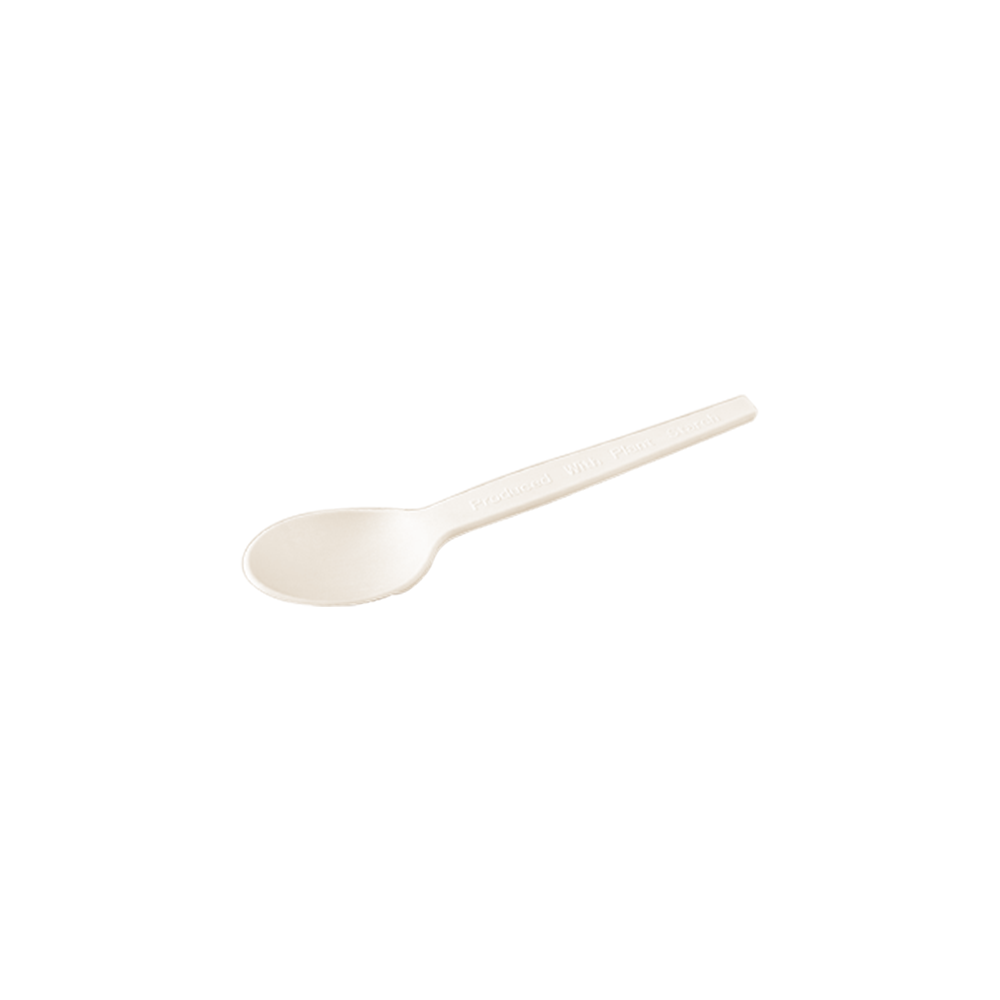 7" Corn Starch Soup Spoon