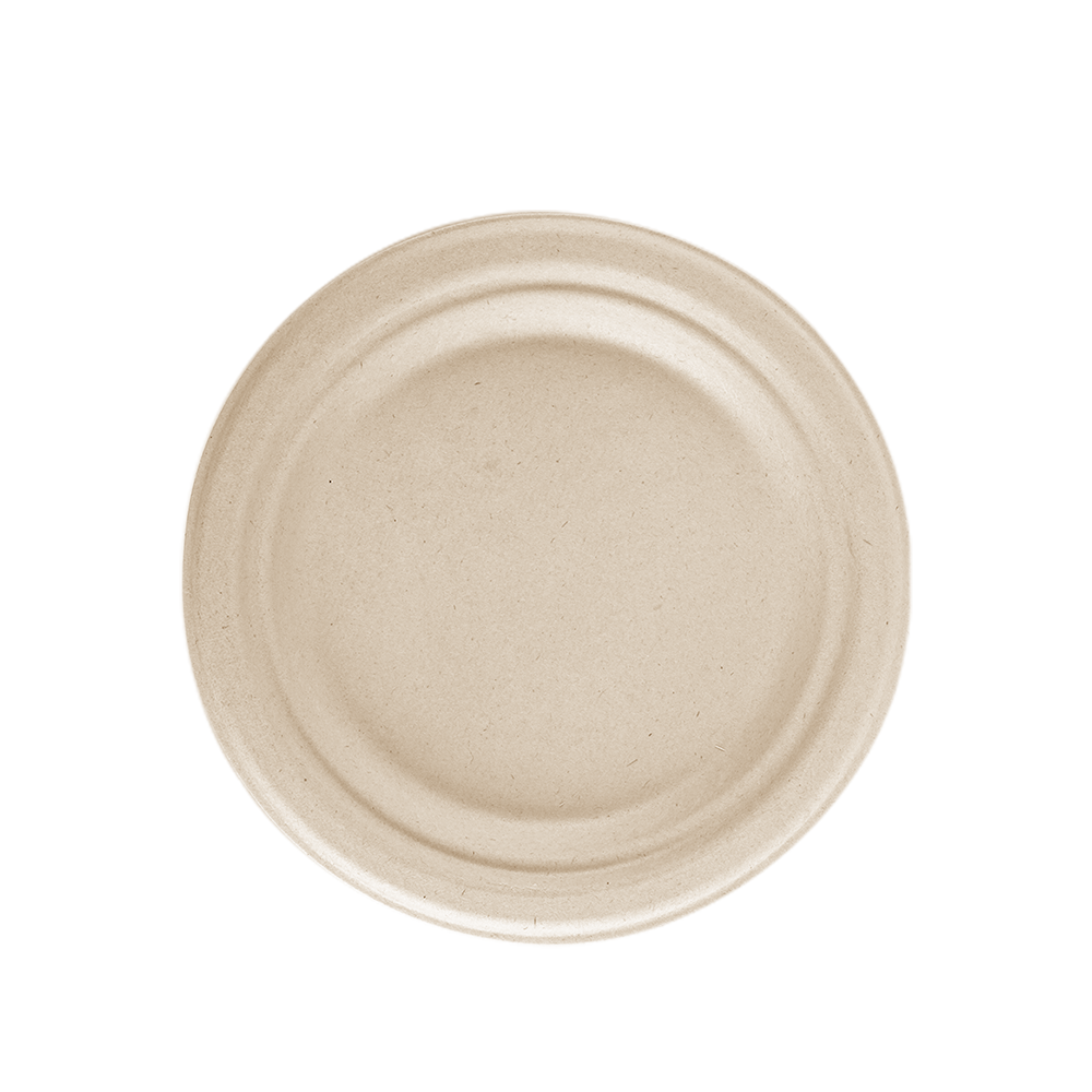 8.6" Bagasse Round plate