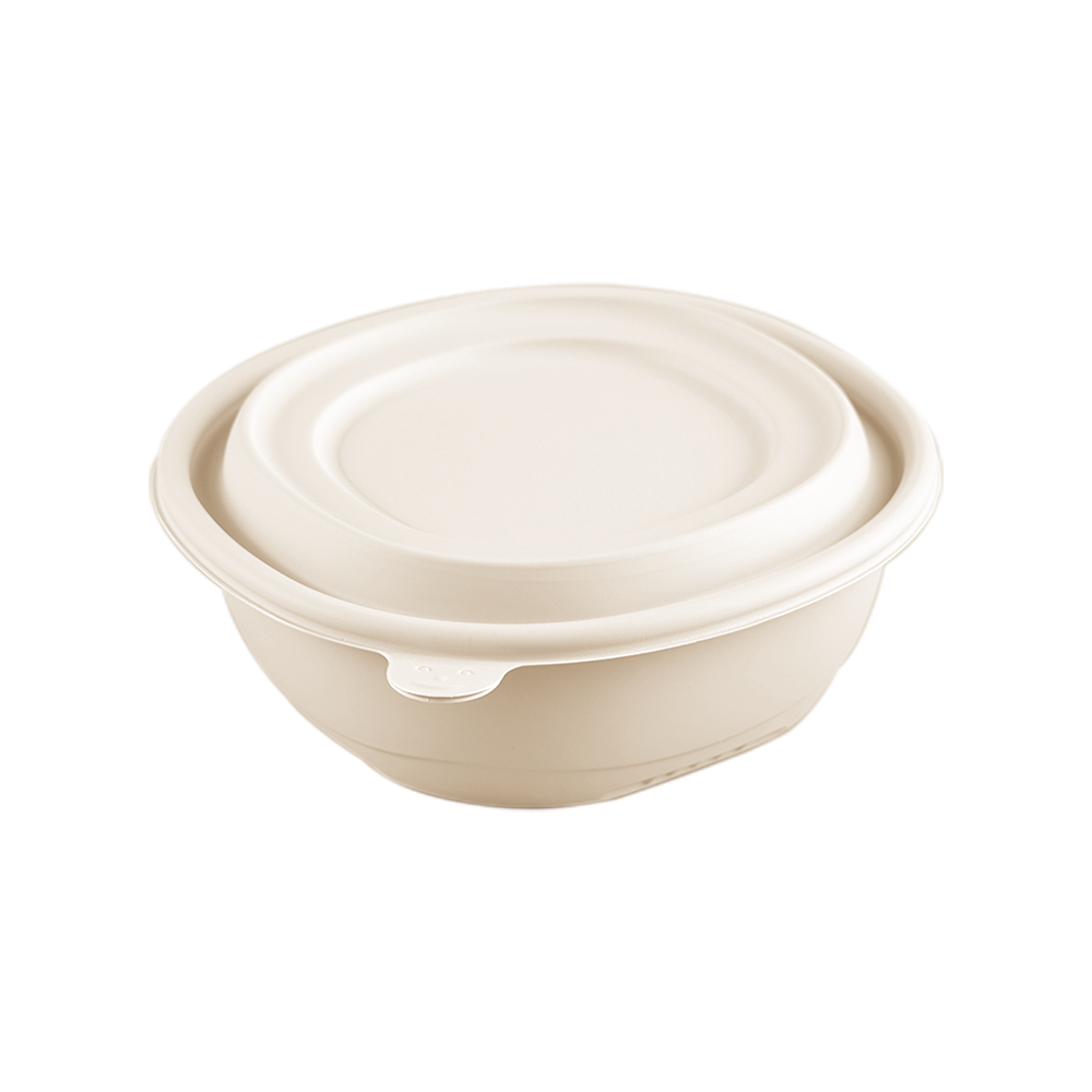 1150ml Corn Starch Bowl with Lid