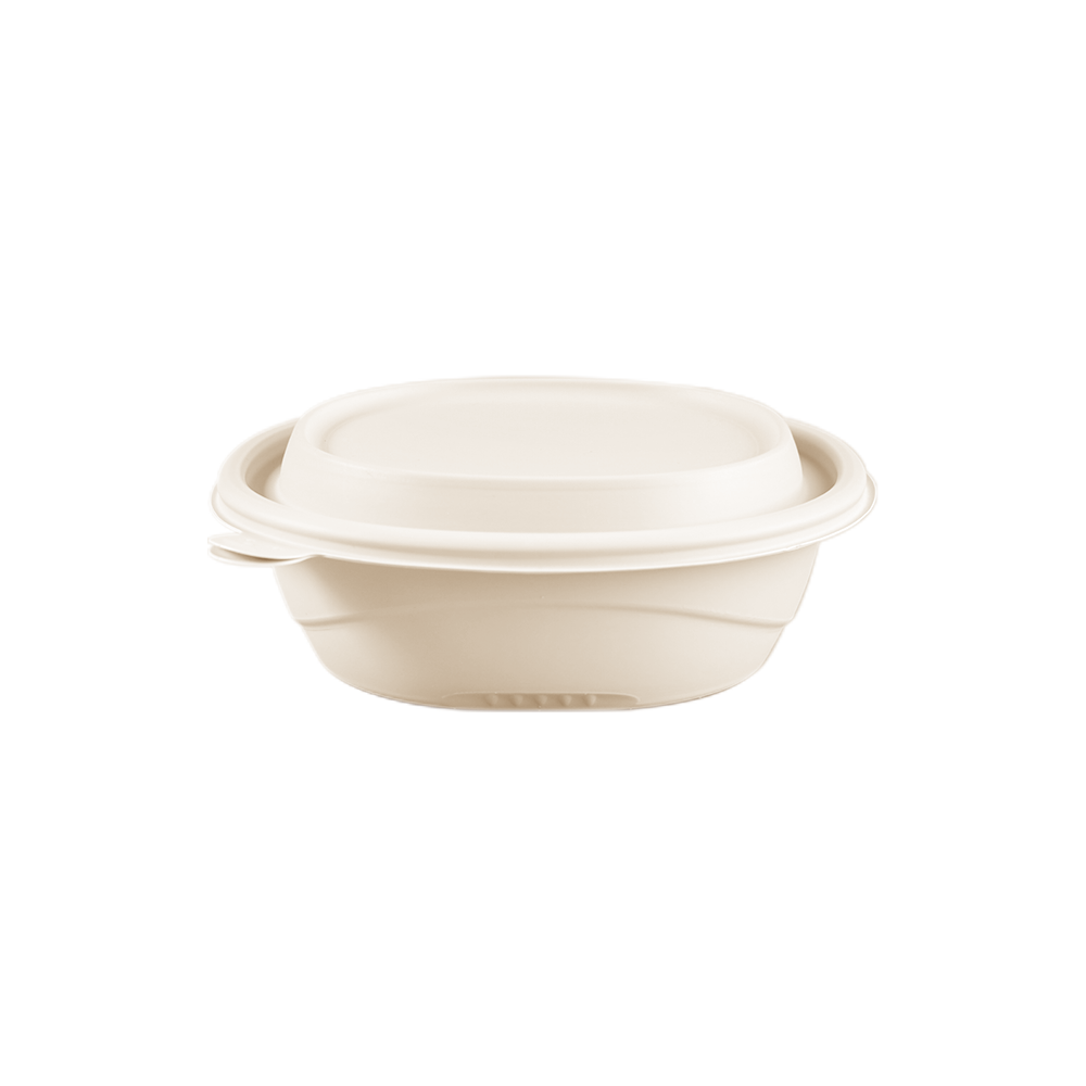 280ml Corn Starch Bowl With Lid