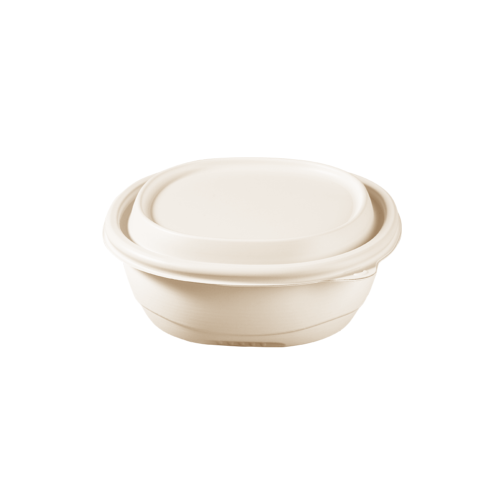  350ml Corn Starch Bowl With Lid