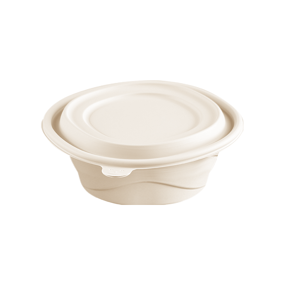 1050ml Corn Starch Bowl with Lid