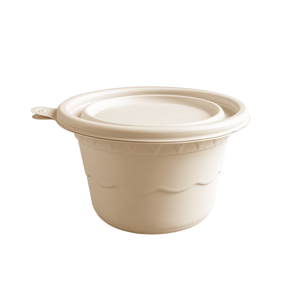450ml Corn Starch Bowl with Lid