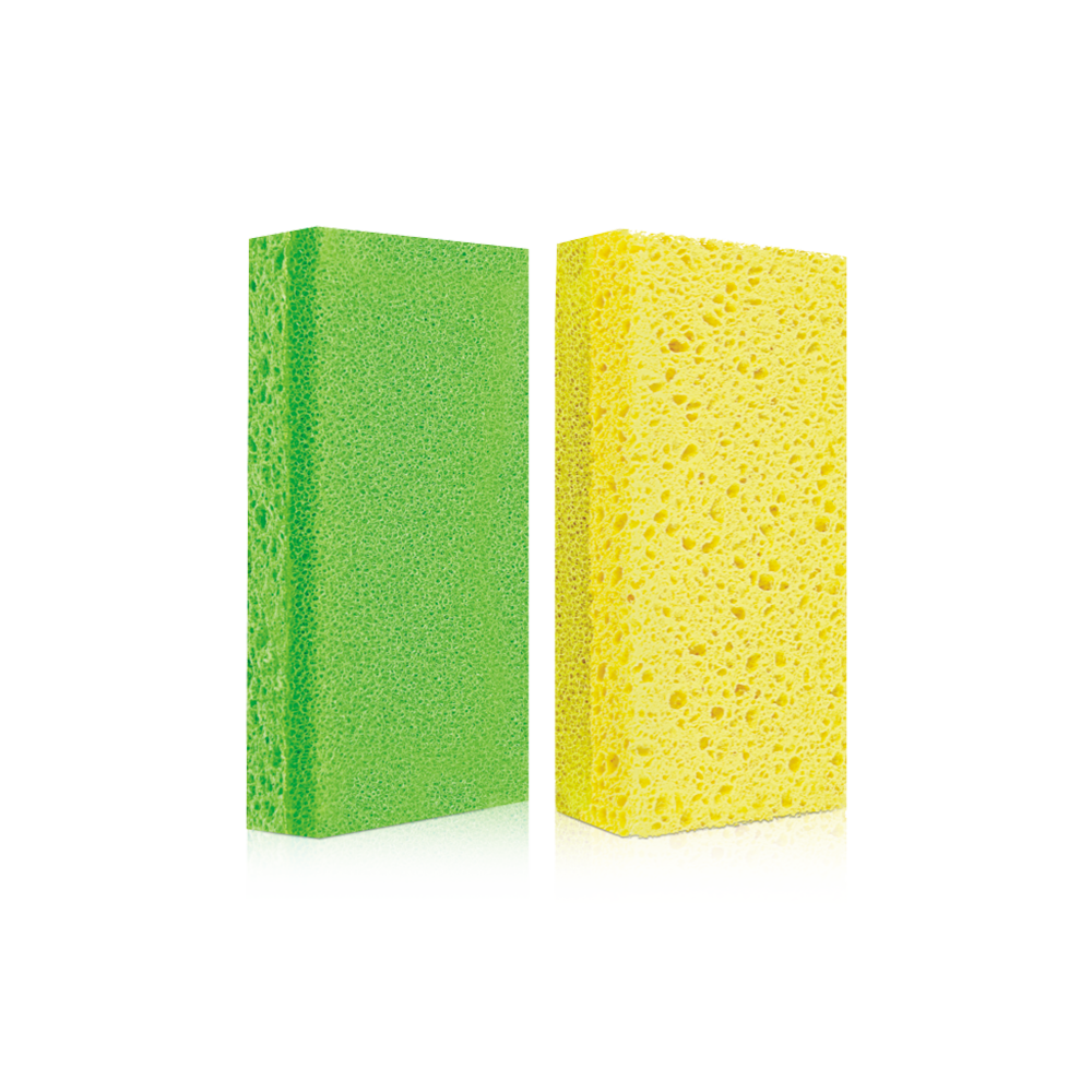 Dual-purpose Cellulose Sponges